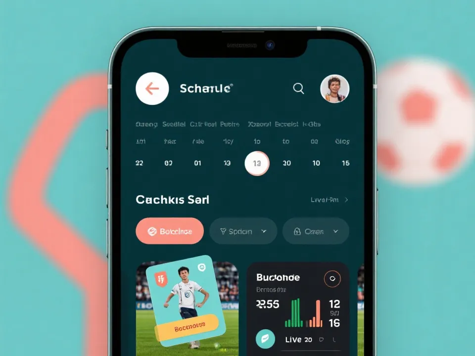 世界杯活动与赛程界面示意图